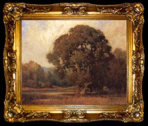 framed  unknow artist California Landscape with Oak, ta009-2